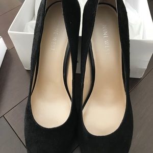 Nine West Black Suede Size 7M women’s shoes